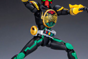 【朗報】仮面ライダーオーズ、Figure-rise Standardでもコンボチェンジギミック搭載！さらにセルメダルエフェクトも付属！