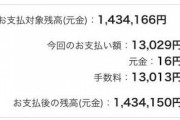 【悲報】リボ払いの支払い、毎月16円しか返せてなかった・・・・