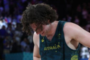 【パリ五輪バスケ】ジョシュ・ギディが涙…「あと4年待たなければならないなんてつらい」