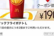 マックで…「クポーン番号〇〇」店員「画面をお見せください」←詰んだｗｗｗ