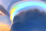 【動画】中国、海南省でものすごい虹色の「ラピュタ雲」が出現し話題に！