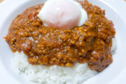 キーマカレーとスパゲティって絶対合うのに