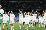 【CL】テンションMAX！ 大逆転勝利のレアル、選手たちが華麗なステップで踊り狂う