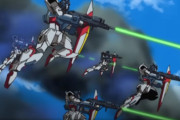 【画像あり】ガンダムSEEDの地球連合軍の量産機の数の優位を最大限に活かす戦闘スタイルが好き