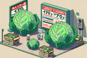 「キャベツ高騰！米不足！ってどこの話？」地方ではキャベツ一玉170円、見切り品は2玉160円も