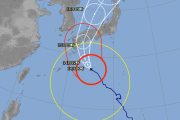 【悲報】台風10号、日本列島よりデカい　最強台風へ