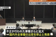 ダイハツ、現行車のほぼ全てで不正発覚　全車種を出荷停止へ
