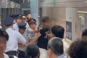 【動画】東京メトロ南北線の車内で木刀振り回した40代の男、現行犯逮捕