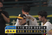 阪神、ノーヒットでサヨナラｗｗｗｗｗｗｗｗｗｗｗｗｗｗ