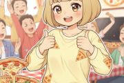 日本人「ピザうめええ！！(ウソだよ♡そこまで美味しくないけど盛り上がるから食べてるよ」