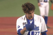 場内騒然！DeNA藤浪　4回に中日・上林に死球　初安打許して乱れ…3回まで完全投球も