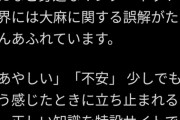 【地獄】厚労省Twitter「大麻は本当に危ない薬物なんです！！」→リプ欄大荒れ