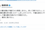 【愛知】高須院長、大村知事リコール署名を提出…成立には８７万票必要だがすでに８割達成の見込みも