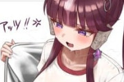 【ウマ娘】走り終えて汗をかいてるラッキーライラックをお願いします。