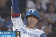 【速報】日ハム五十幡、左中間真っ二つのタイムリースリーベースうおおおおおお