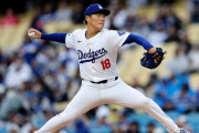【MLB】これが本来の実力！山本由伸　三者連続三振含む5回無失点の圧巻投球！メジャー初勝利の権利持って降板