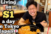 海外視聴者「これは無理そう！」「楽しそう！」飲食費の予算は100円！東京でのサバイバルチャレンジ！？