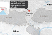【国際】中印ヒマラヤ国境でまた乱闘、両軍に負傷者
