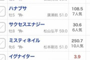 ●今年の中京リーディングは川田騎手と中内田調教師　他