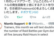 【ポケモンGO】レイドアワーでレイド発生回数を2倍にするテストの予告！