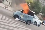 【中国車】五菱のmini EVが突然発火し全焼　どーしてこうなった？？
