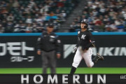 ついに出た！山口、今季第1号ホームラン！！ロッテ貴重な追加点！！