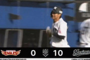 藤原もきたぁぁぁぁ！今季第1号ホームラン！ロッテ、今季初の二桁得点！！