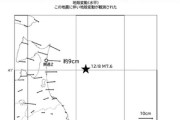 【速報】青森県の地震で『9センチの地殻変動』起きる