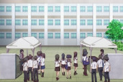 【超画像】今期アニメ、とんでもない設計の高校が登場する
