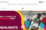 【サッカー】U17W杯　フランス 1-0 韓国  [動物園φ★]