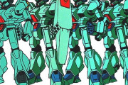 【画像あり】ガンダムのジェガンとかいうUC0089年に制式採用されてからUC0120年代の小型MSの台頭まで地球連邦軍で主力を張り続けたガチの名機