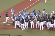 西武vsオリックスでまた乱闘騒ぎ　ピッチャー平良が退場