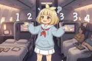 【画像】ここから長時間のフライト、お前らは何番に座る