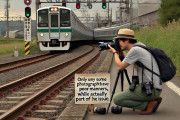 【速報】撮り鉄「一部の撮り鉄のマナーが悪いんだ！！」←逆だったｗｗｗｗ（画像あり）