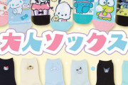 「サンリオ」シンプルでカワイイ◎ばつ丸たちの靴下が新登場！「ワンポイント履きやすそう」