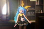 【悲報】初音ミクさん、踊ってる内にテンションが上がりすぎてだんだん脱いでしまう