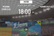 【試合実況】西武スタメン 8 右 木村（2020.9.22）