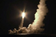 ロシアがオホーツク海の原子力潜水艦から弾道ミサイル４発発射実験。射程8～9000キロ