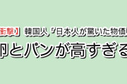 【衝撃】韓国人「日本人が体感した”韓国の物価”リストがこれ」