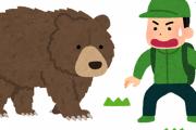 【クソワロタ】北海道でヒグマがその辺を歩いてるぞｗｗｗｗｗｗｗｗ