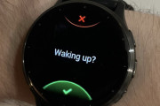 GARMIN Watch「起きました？（笑）」