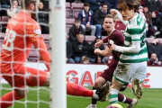 古橋亨梧が鮮やかヒール弾！セルティック、ハーツに3発完封勝利で4強進出　スコティッシュカップ