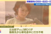 女性記者（辻出紀子さん：当時２４歳）行方不明から２３年【三重・伊勢市】