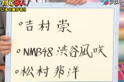 アメトーク小物MC芸人で『あの人がいると助かる』に渋谷凪咲が挙げられるｗ