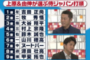 上原浩治と高橋由伸が選ぶ侍ジャパンの打順