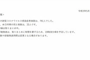 大阪府、新たに761人新型コロナウイルスに感染確認　33人死亡（２０２１年５月１３日）