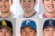 【画像】プロ野球12球団選手の平均顔ｗｗｗｗｗｗｗｗ