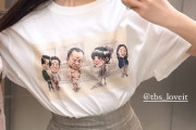 【＝LOVE #大谷映美里】安村vsみりにゃの歴史の風刺画Tシャツが『ラッピーデパート』にて販売中🎊