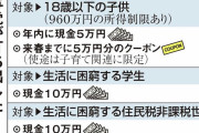 政府による18歳以下10万円給付、半分をクーポンにすることで900億円の事務的経費が発生。現金一括より高くなり合計1200億円❓❗