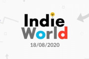 午前1時頃よりインディーダイレクト「Indie World - 18/08/2020」が公開！